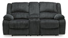 Draycoll Power Reclining Loveseat with Console - LasVegasFurnitureOnline.com