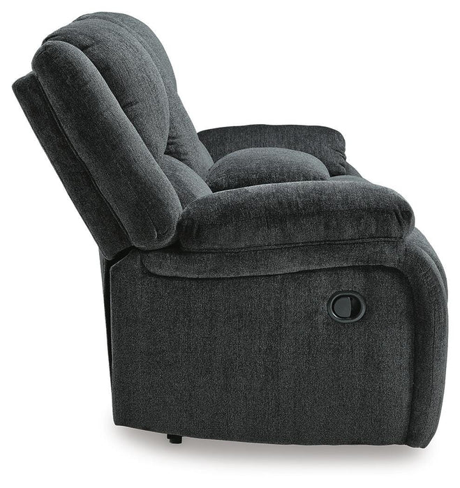 Draycoll Reclining Loveseat with Console - LasVegasFurnitureOnline.com