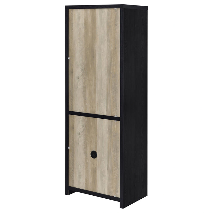 Denison Entertainment Center (TV Stand and 2 Media Tower)