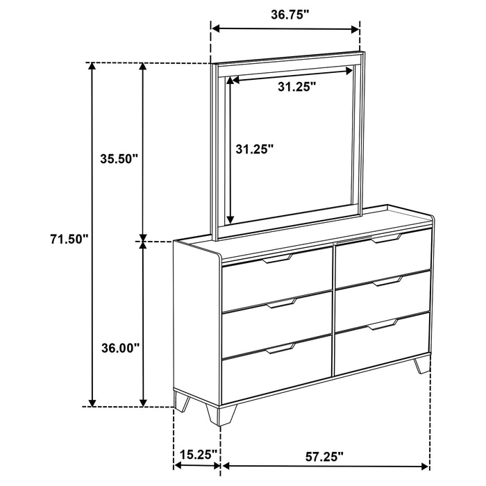 Henderson Dresser with Mirror