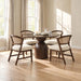 Cirava 5 Pc. Dining Table Set FM37027BR-RT-5PC-DW - Dining Table Set | Las Vegas Furniture Online