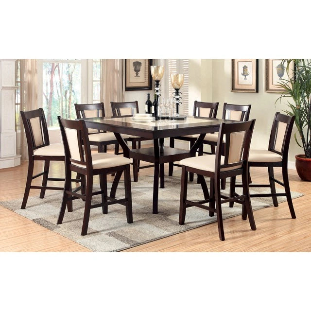 Brent Counter Ht Table Set - Table Set | Las Vegas Furniture Online - View 2
