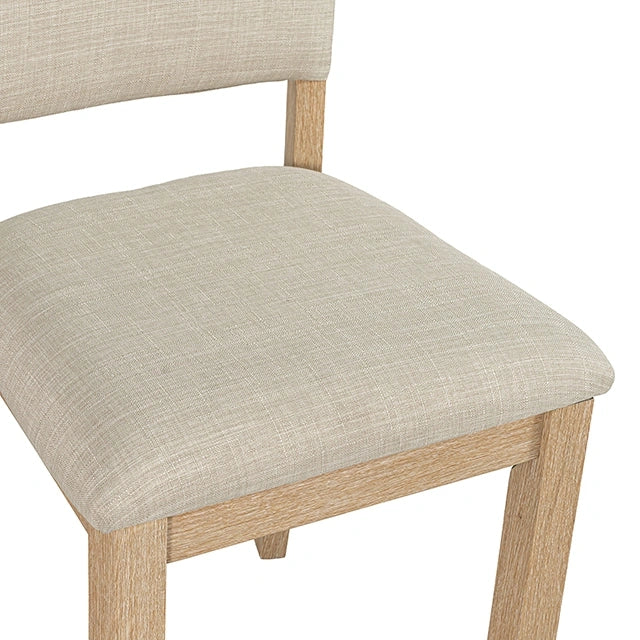 Salvino Side Chair (4/CTN) Natural - Dining Chair | Las Vegas Furniture Online - View 4