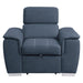 8228BU-1 - Chair with Pull-out Ottoman - LasVegasFurnitureOnline.com
