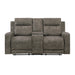 Muncie-Double Reclining Love Seat with Center Console image