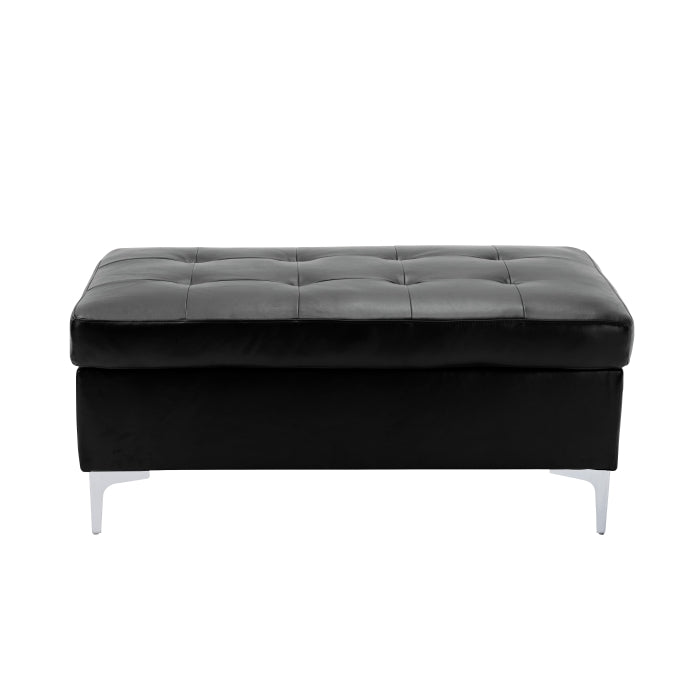 8378BLK-4 - Ottoman - LasVegasFurnitureOnline.com