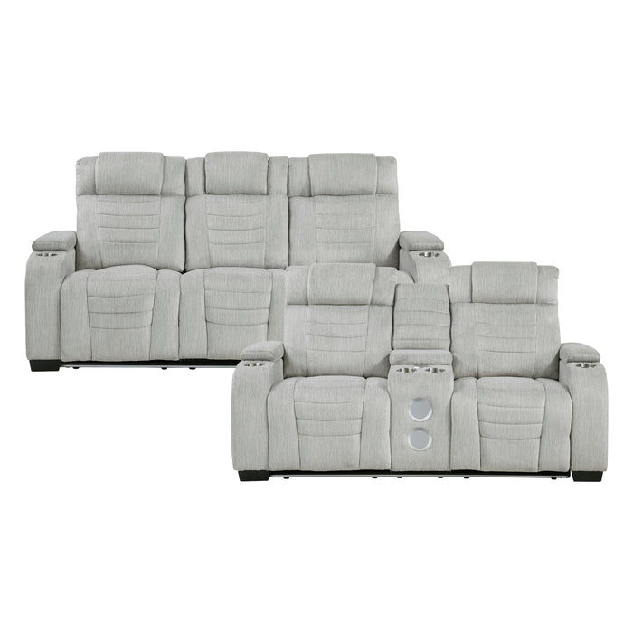 Ronan-2pc Set: Sofa, Love image