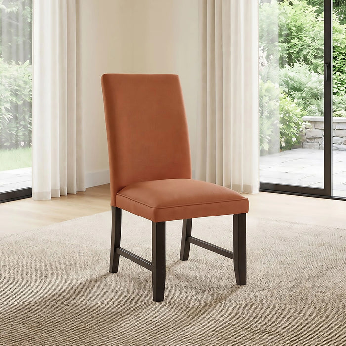 Berning Upholstered Dining Side Chair of 2