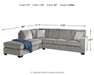 Altari Sectional with Chaise - LasVegasFurnitureOnline.com