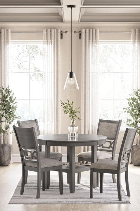 Wrenning Dining Table and 4 Chairs (Set of 5) - Dining Room Set | Las Vegas Furniture Online - View 6