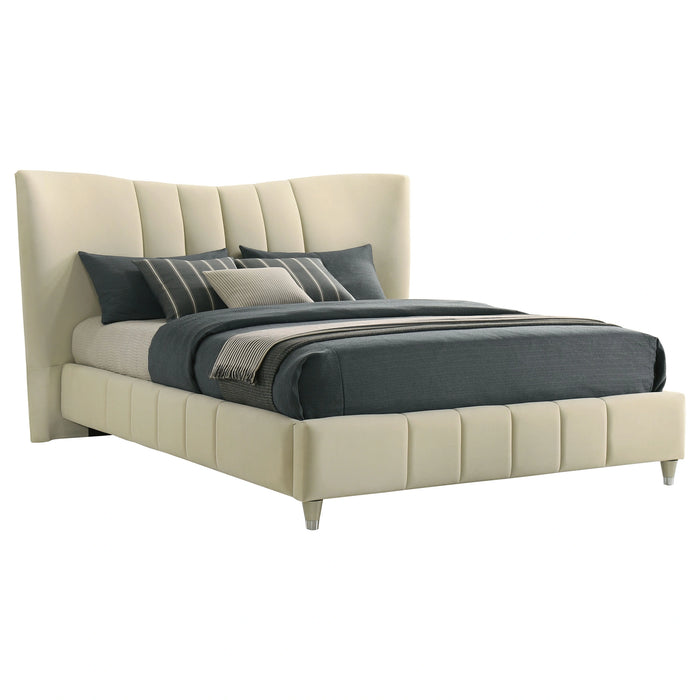 Evelyn Panel Platform Bed