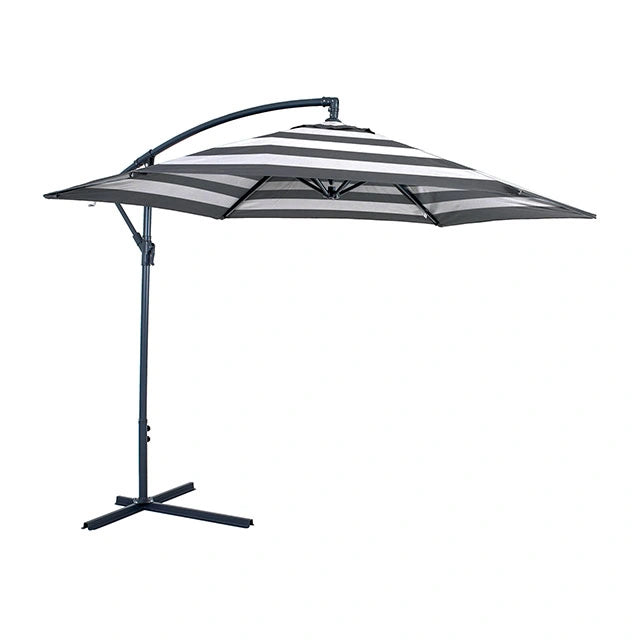 Glam Cantilever Umbrella w/ LED - LasVegasFurnitureOnline.com