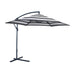 Glam Cantilever Umbrella w/ LED - LasVegasFurnitureOnline.com