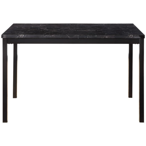 2601BK-48 - Dining Table, Faux Marble Top - LasVegasFurnitureOnline.com
