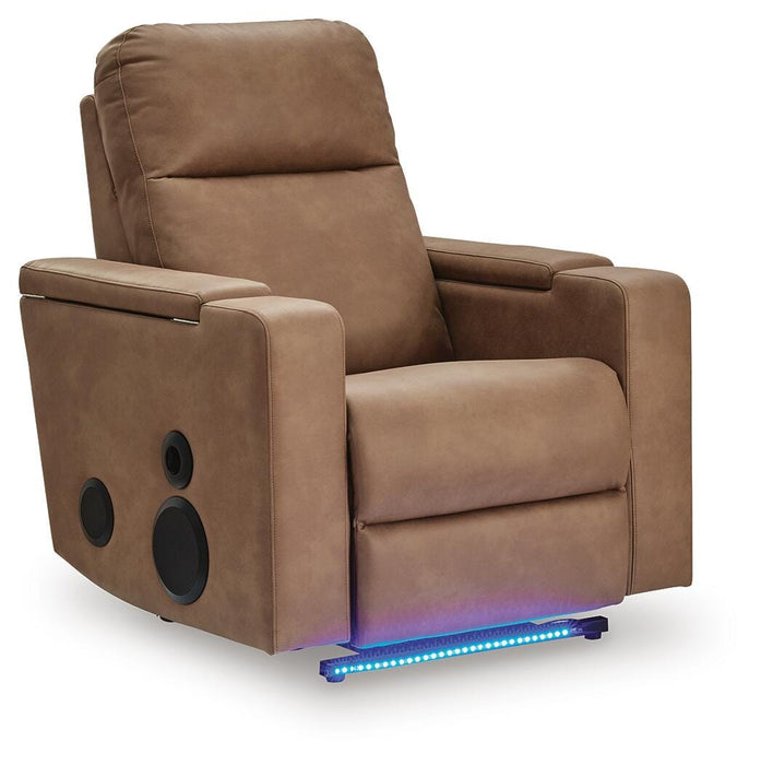 Lorrenton Power Glider Recliner with Audio System - LasVegasFurnitureOnline.com