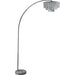 Julie Chrome 62"H Crystal Chrome Arch Lamp - Lamp | Las Vegas Furniture Online