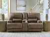 Beckley Place Power Reclining Loveseat with Console - LasVegasFurnitureOnline.com