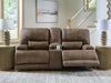 Beckley Place Power Reclining Loveseat with Console - LasVegasFurnitureOnline.com