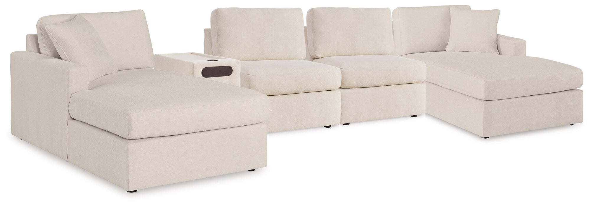 Modmax 5 Piece Sectional with Audio Console - LasVegasFurnitureOnline.com