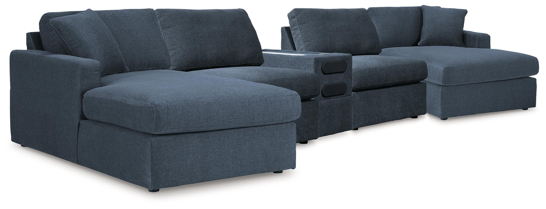 Modmax 5 Piece Sectional with Audio Console - LasVegasFurnitureOnline.com