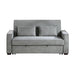 9238GY-3CL - Convertible Studio Sofa with Pull-out Bed - LasVegasFurnitureOnline.com