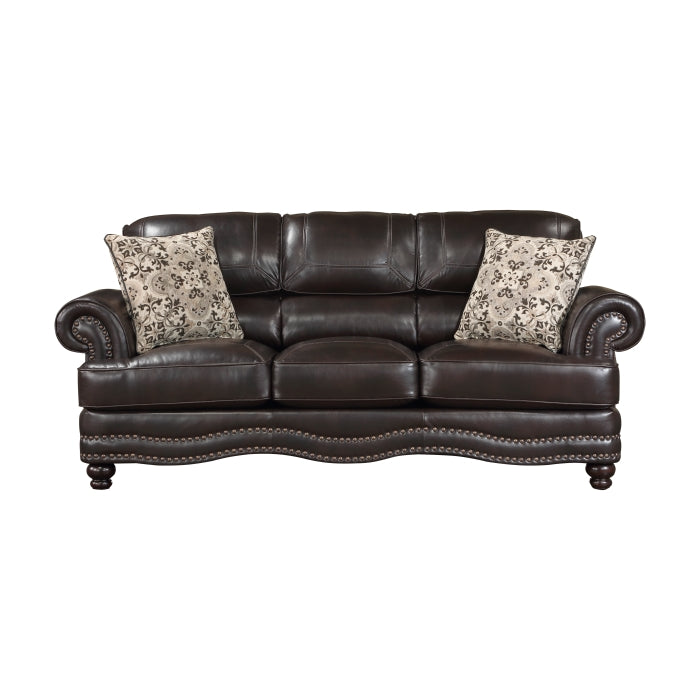 9268BRW-3 - Sofa - LasVegasFurnitureOnline.com