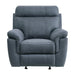9301BUE-1 - Glider Reclining Chair - LasVegasFurnitureOnline.com