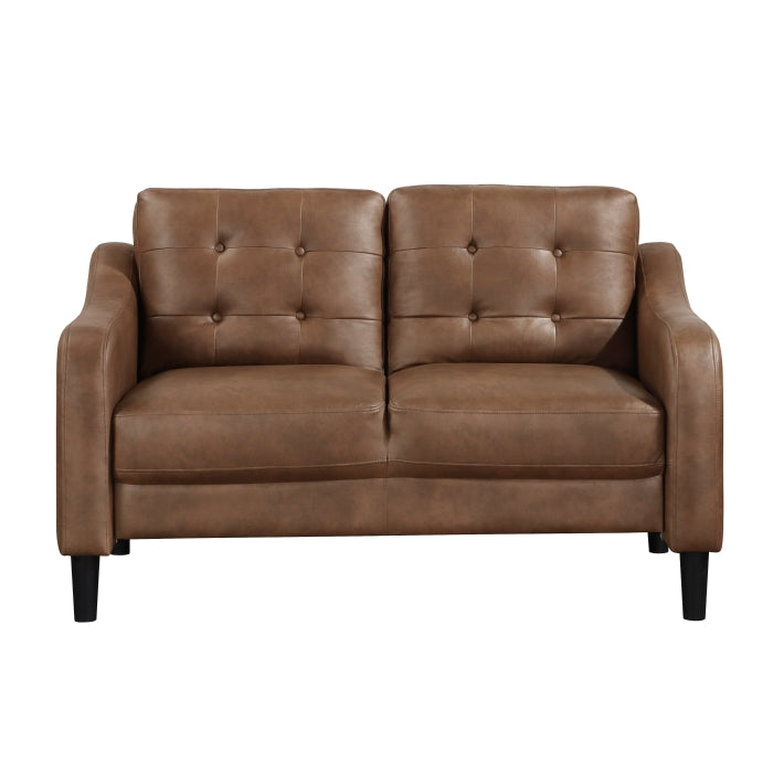 9489BRW-2 - Love seat - LasVegasFurnitureOnline.com
