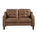 9489BRW-2 - Love seat - LasVegasFurnitureOnline.com