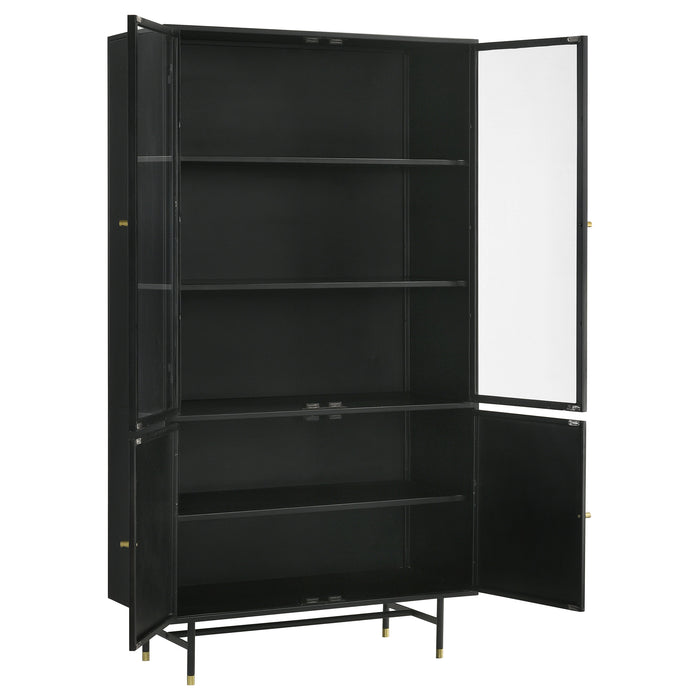 Santiago Tall Display Cabinet - LasVegasFurnitureOnline.com