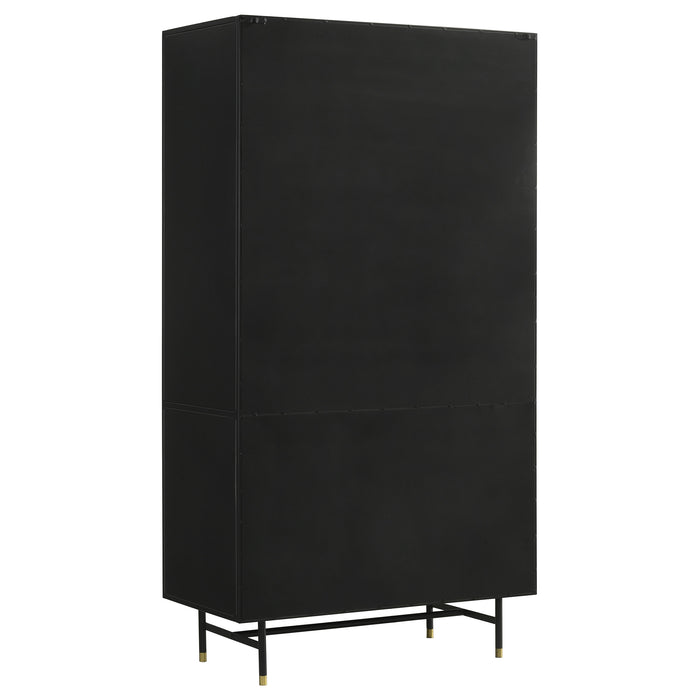 Santiago Tall Display Cabinet - LasVegasFurnitureOnline.com