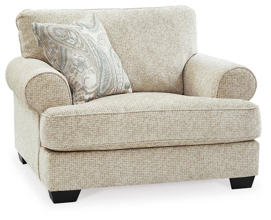 Monaghan Oversized Chair and Ottoman - LasVegasFurnitureOnline.com