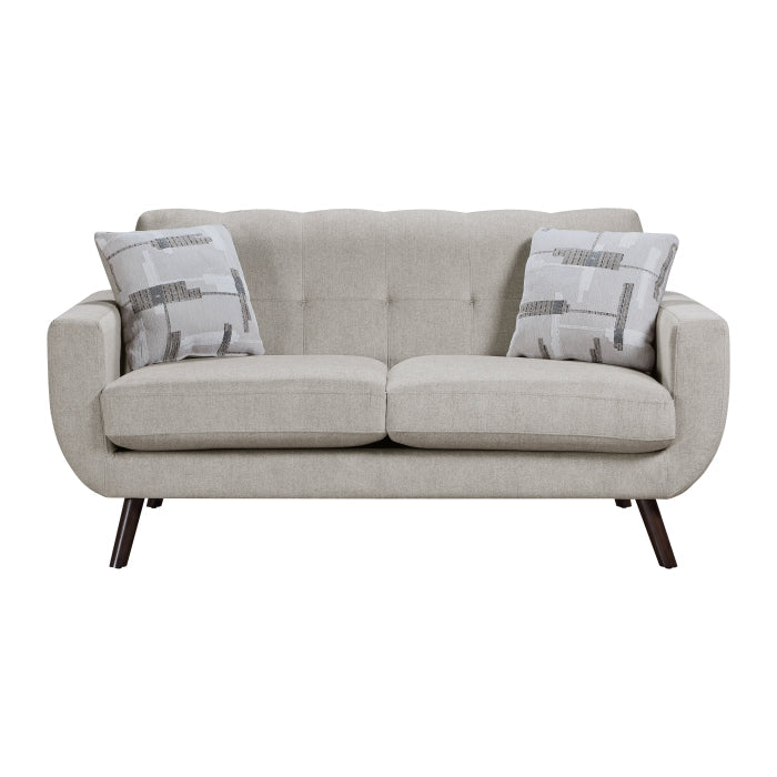 9627TAN-2 - Love Seat - LasVegasFurnitureOnline.com