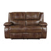 9639BR-2 - Double Reclining Love Seat - LasVegasFurnitureOnline.com