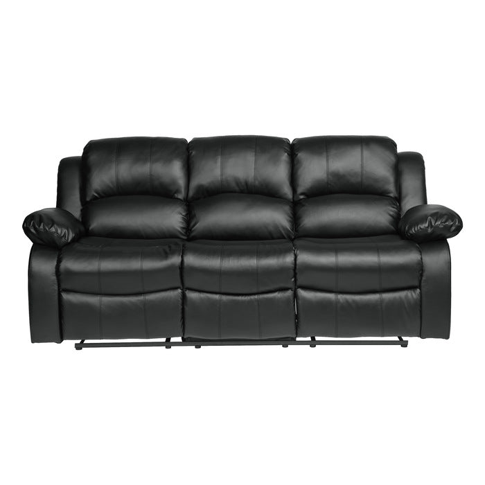 9700BLK-3 - Double Reclining Sofa - LasVegasFurnitureOnline.com