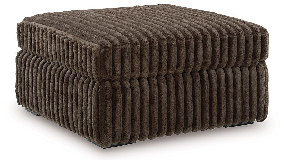 Midnight-Madness Oversized Accent Ottoman - LasVegasFurnitureOnline.com