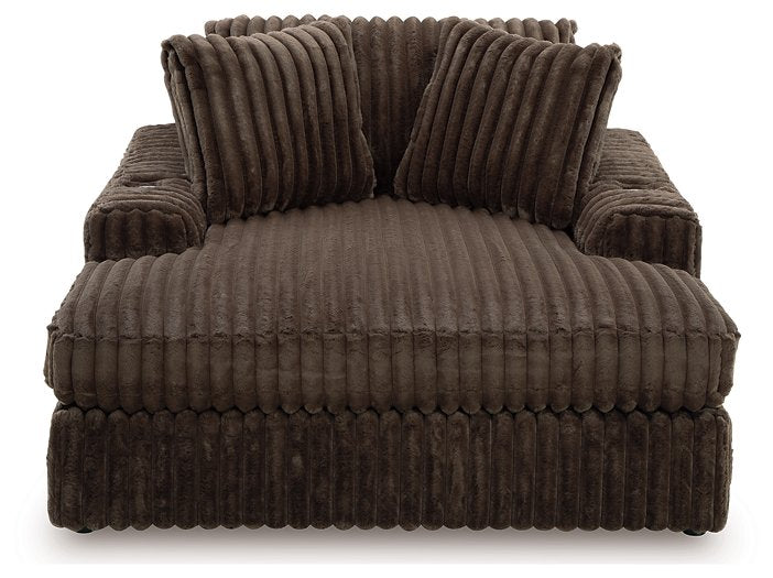 Midnight-Madness Oversized Chaise