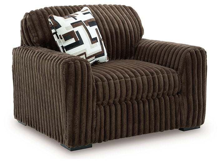 Midnight-Madness Oversized Chair - LasVegasFurnitureOnline.com