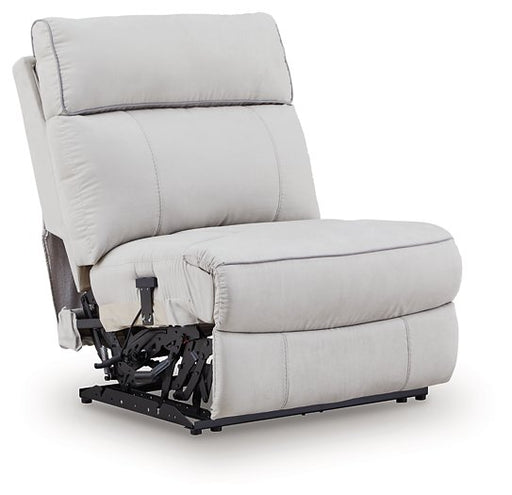 Social Pointe Reclining Sectional with Storage Consoles - LasVegasFurnitureOnline.com
