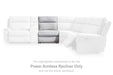 Social Pointe Reclining Sectional with Storage Consoles - LasVegasFurnitureOnline.com