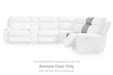 Social Pointe Reclining Sectional with Storage Consoles - LasVegasFurnitureOnline.com