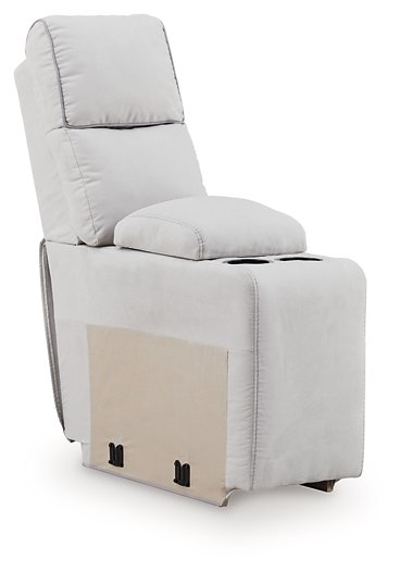 Social Pointe Reclining Sectional with Storage Consoles - LasVegasFurnitureOnline.com