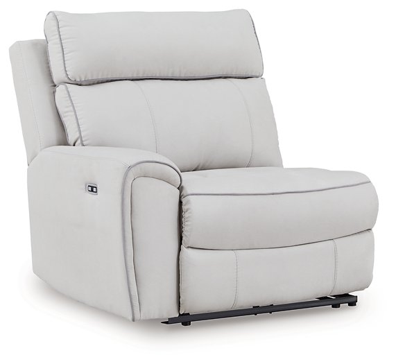Social Pointe Reclining Sectional with Storage Consoles - LasVegasFurnitureOnline.com