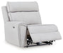 Social Pointe Reclining Sectional with Storage Consoles - LasVegasFurnitureOnline.com