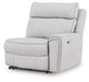 Social Pointe Reclining Sectional with Storage Consoles - LasVegasFurnitureOnline.com