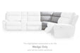 Social Pointe Reclining Sectional with Storage Consoles - LasVegasFurnitureOnline.com