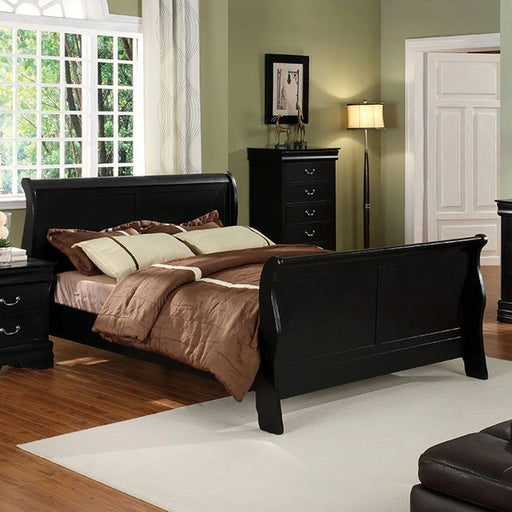 Louis Philippe Cal.King Bed - Bed | Las Vegas Furniture Online