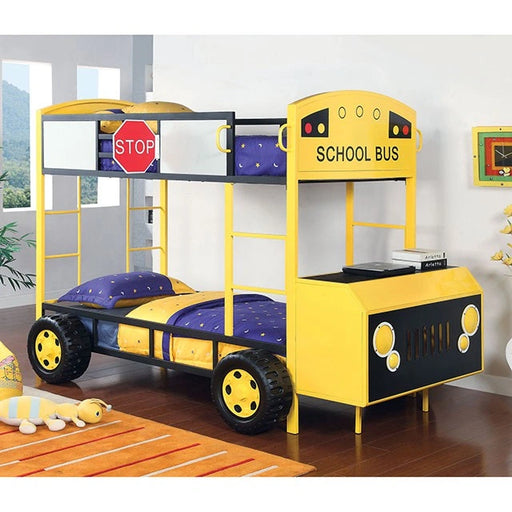 Twin Decker Twin/Twin Bunk Bed - Bunk Bed | Las Vegas Furniture Online - View 2