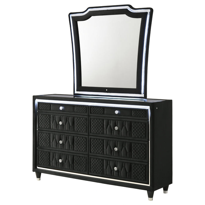 Lorient LED Dresser with Mirror