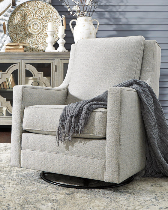 Kambria Swivel Glider Accent Chair - LasVegasFurnitureOnline.com